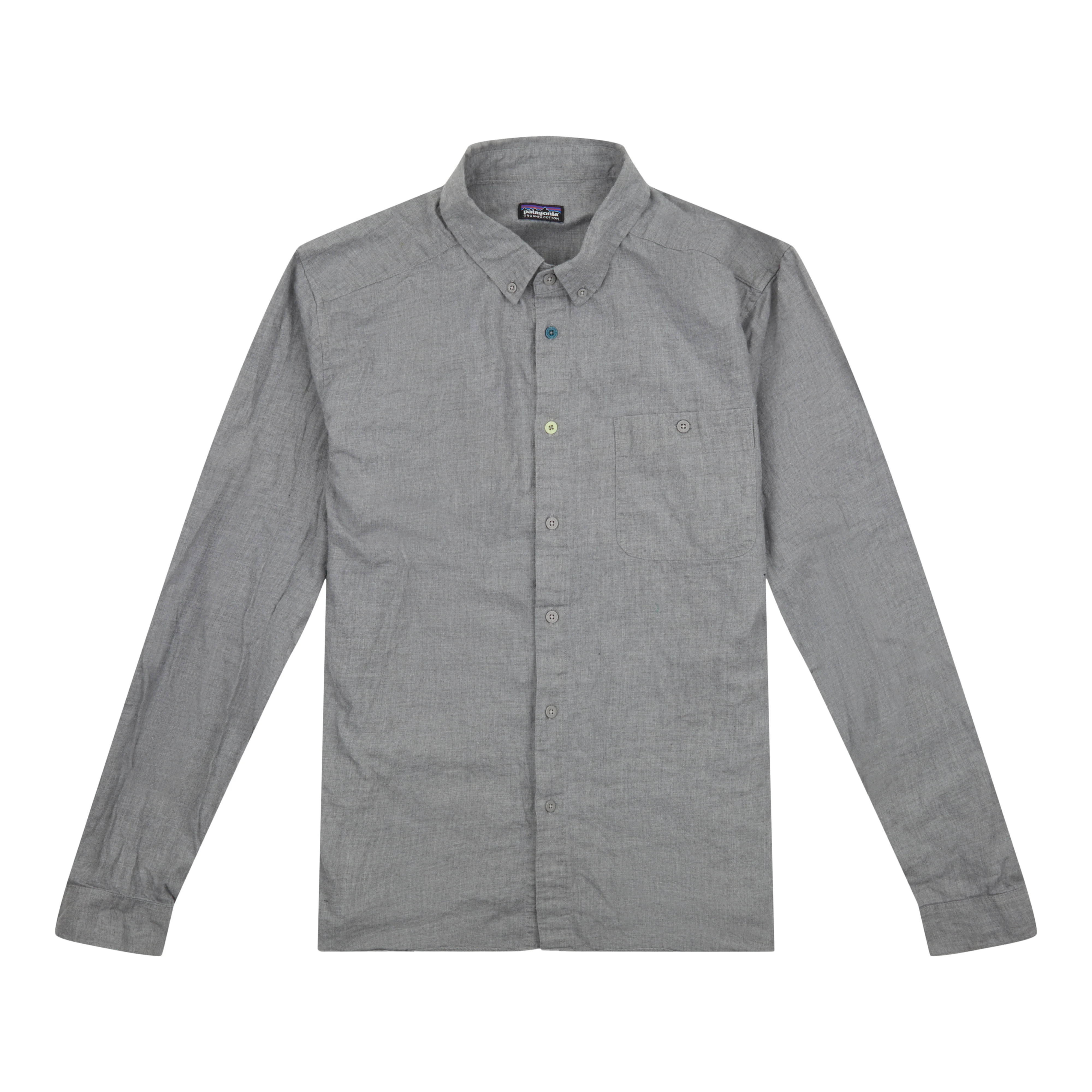 M's Long-Sleeved Vjosa River Pima Cotton Shirt