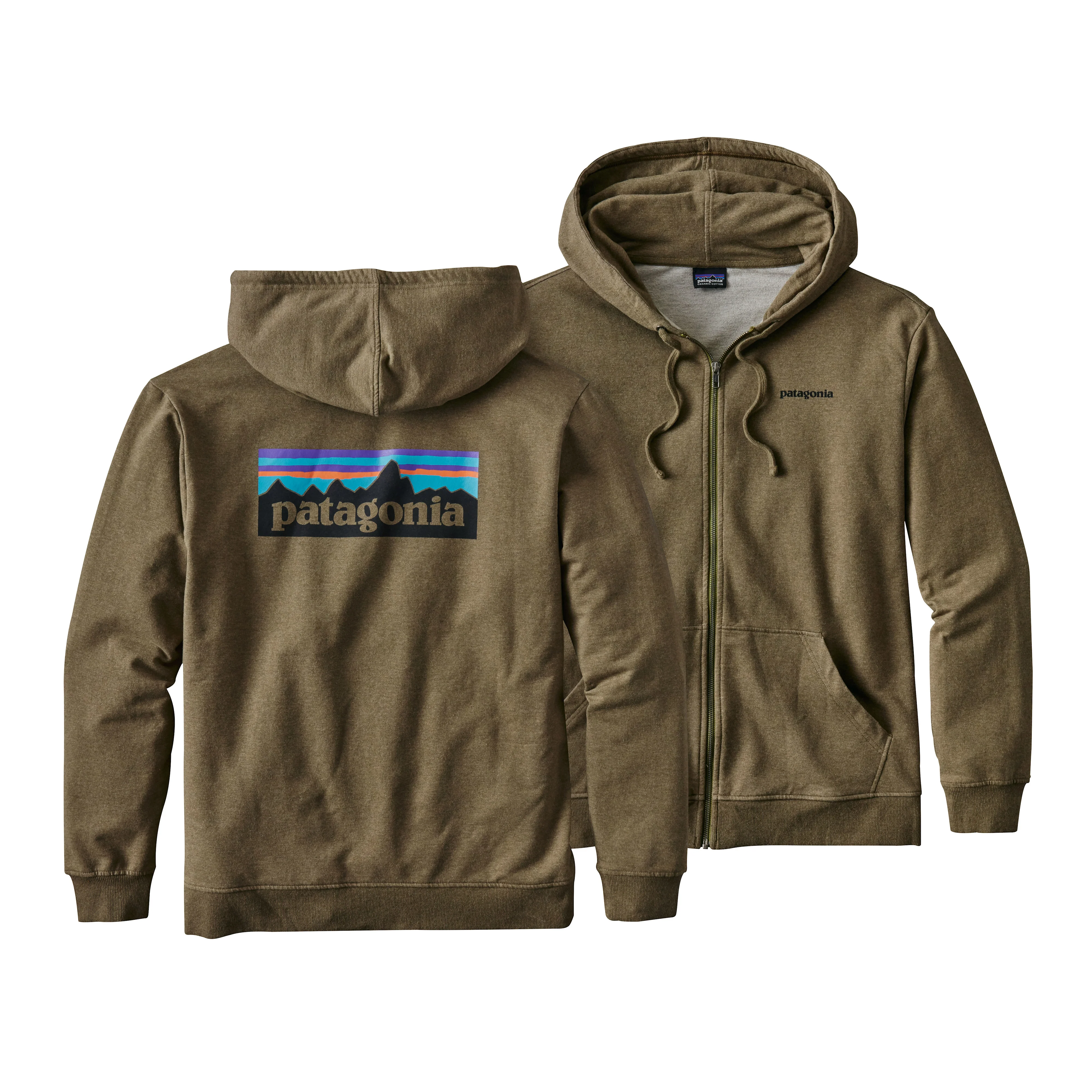 M's P-6 Logo Midweight Full-Zip Hoody