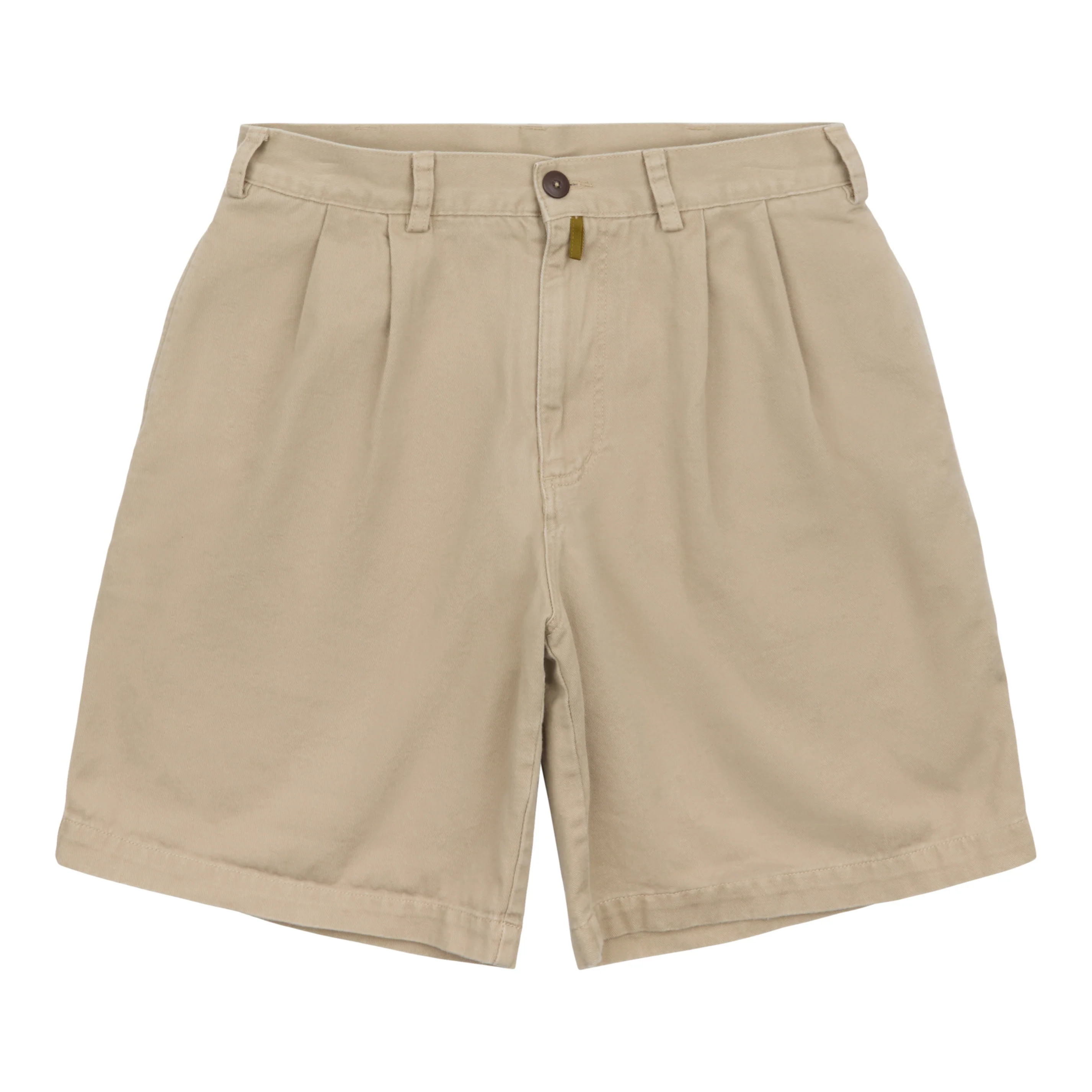 M's Pleated Twill Shorts