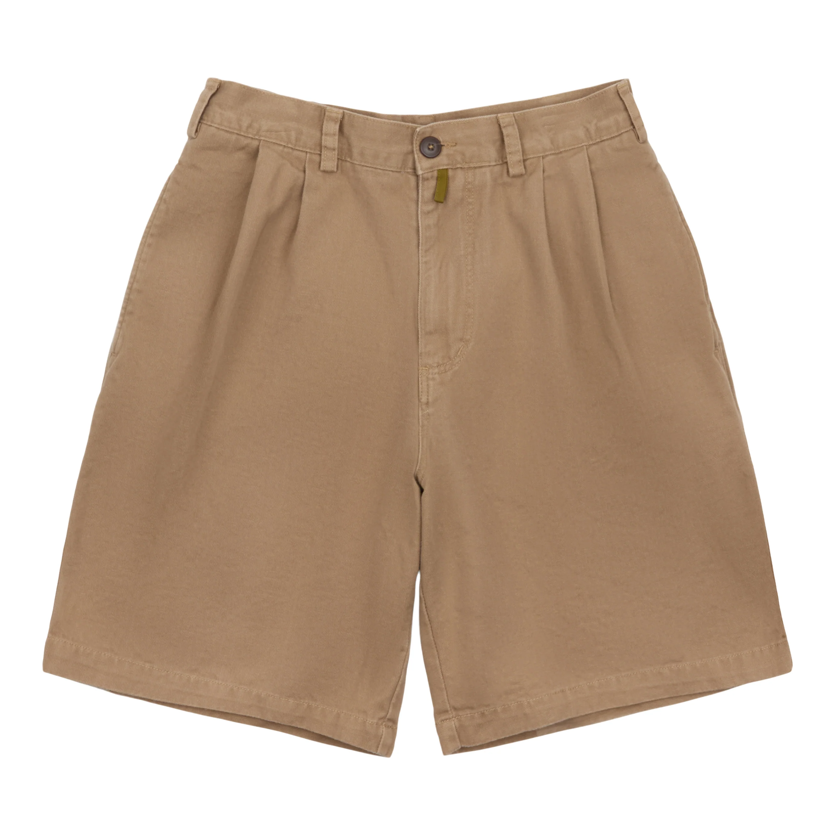 M's Pleated Twill Shorts