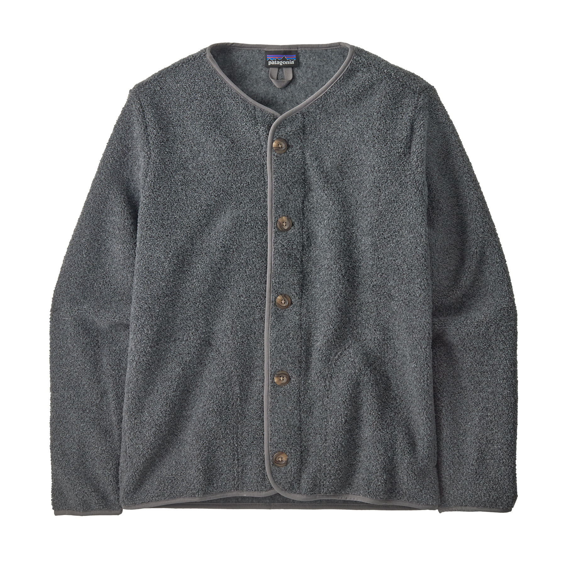 M's Reclaimed Fleece Cardigan