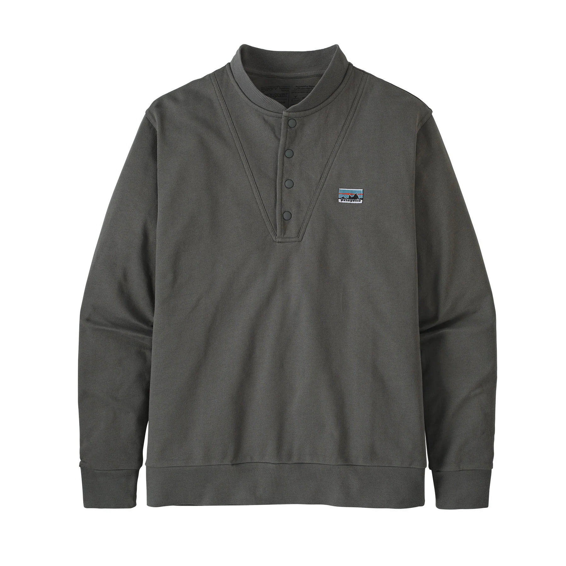 M's Regenerative Organic Pilot Cotton Snap Sweatshirt