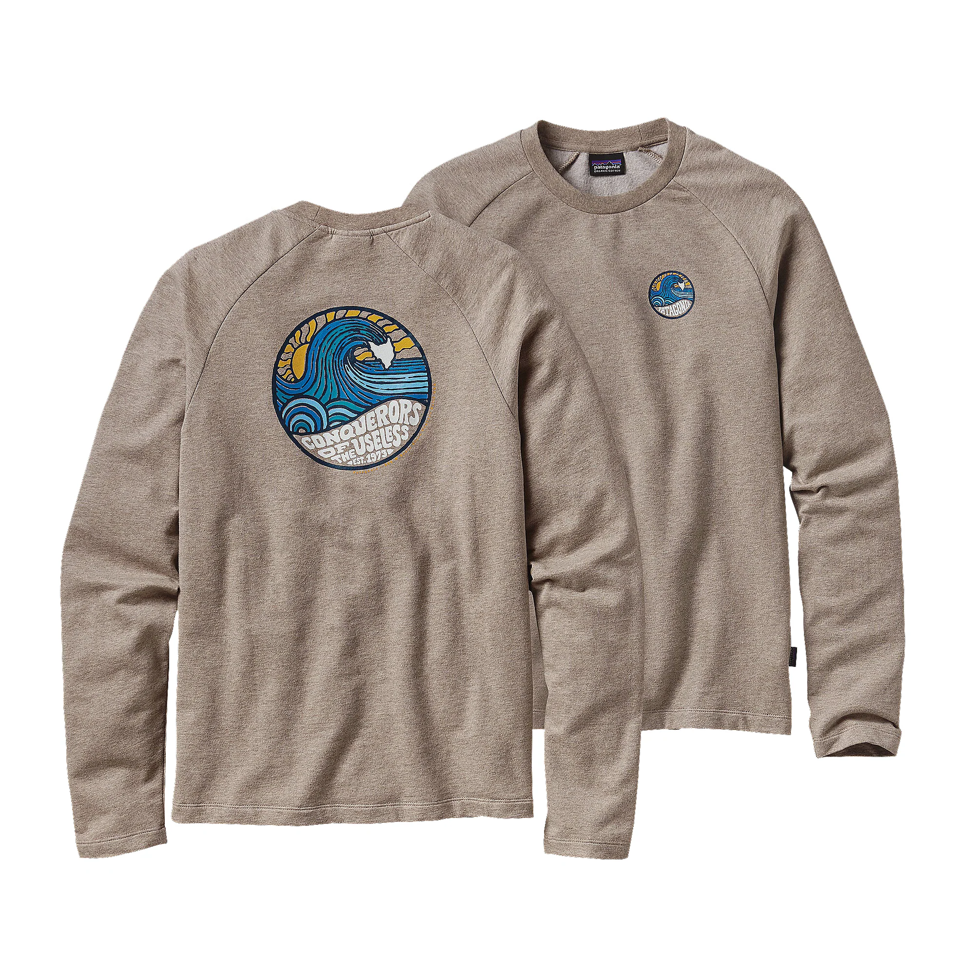 M's Set Wave Lightweight Crew Sweatshirt