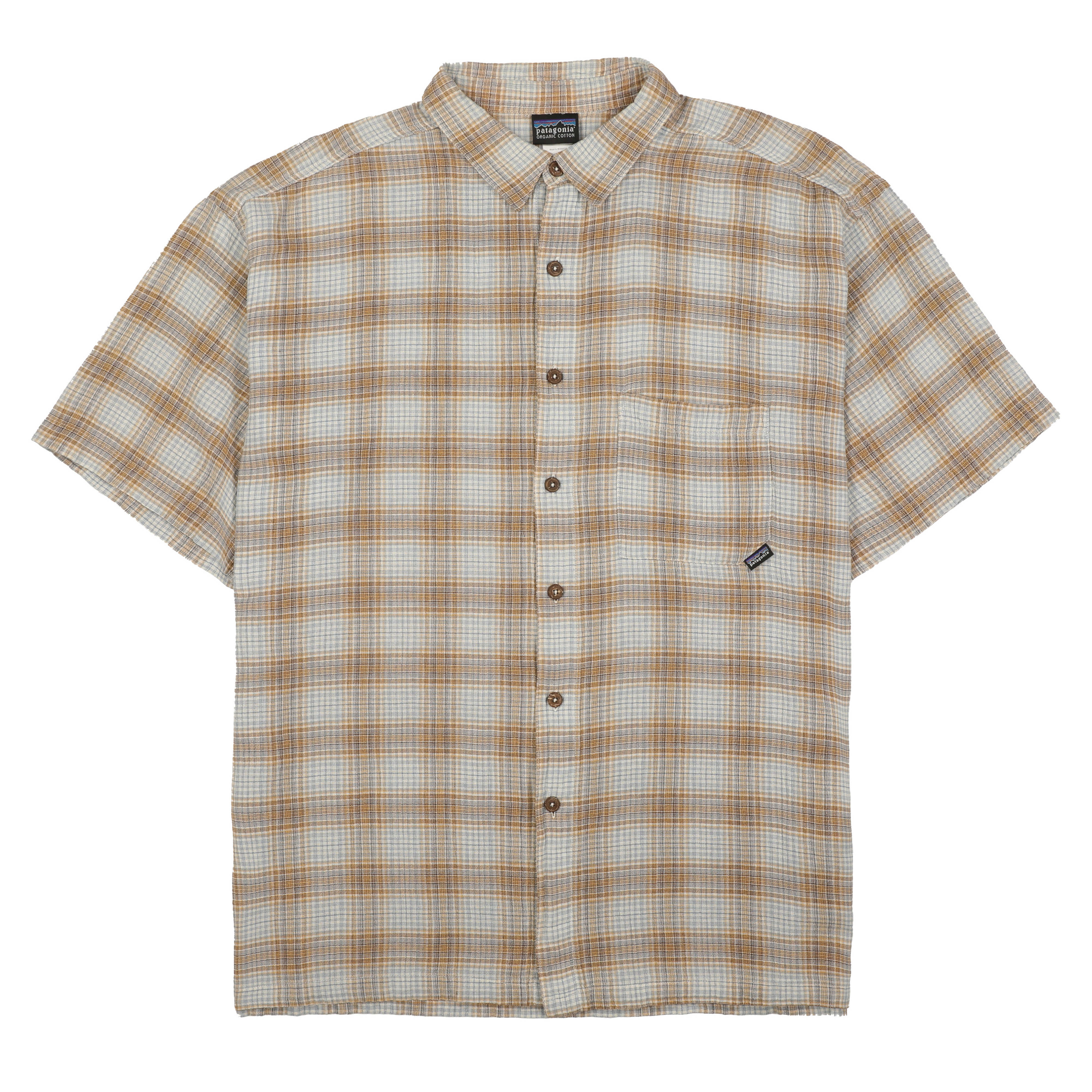 M's Short-Sleeved A/C Yarn Dye Shirt