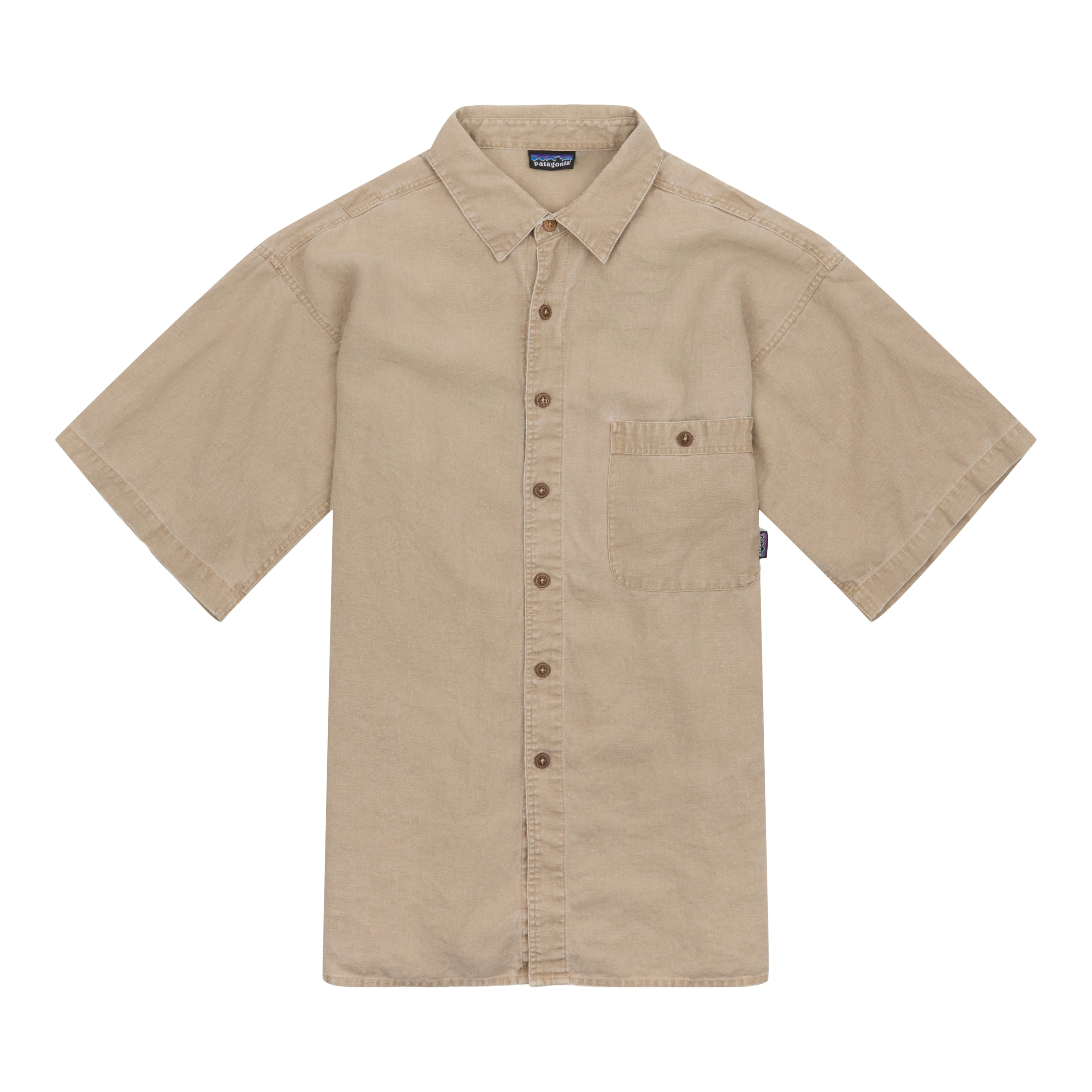 M's Short-Sleeved Hemp Shirt