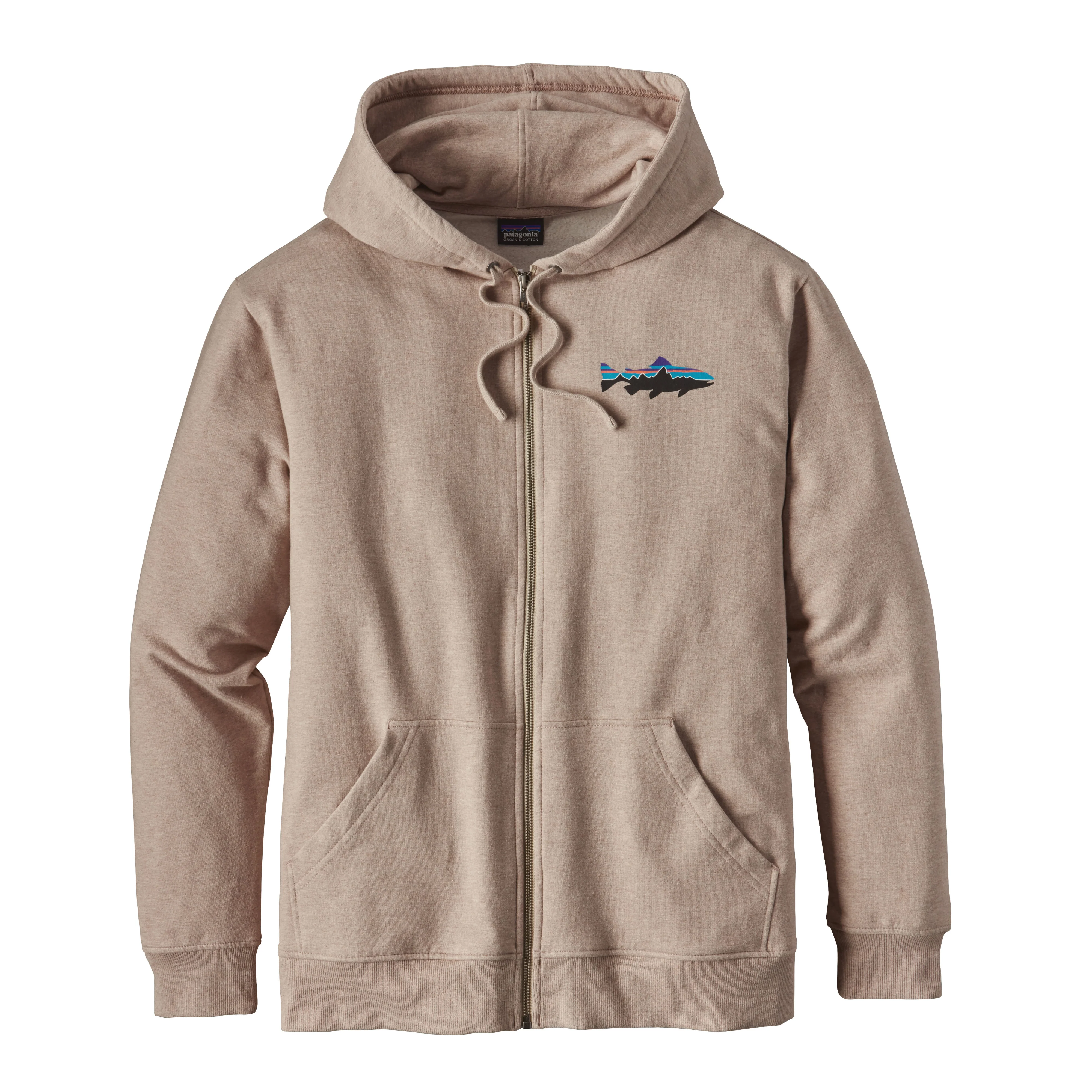 M's Small Fitz Roy Trout Midweight Full-Zip Hoody