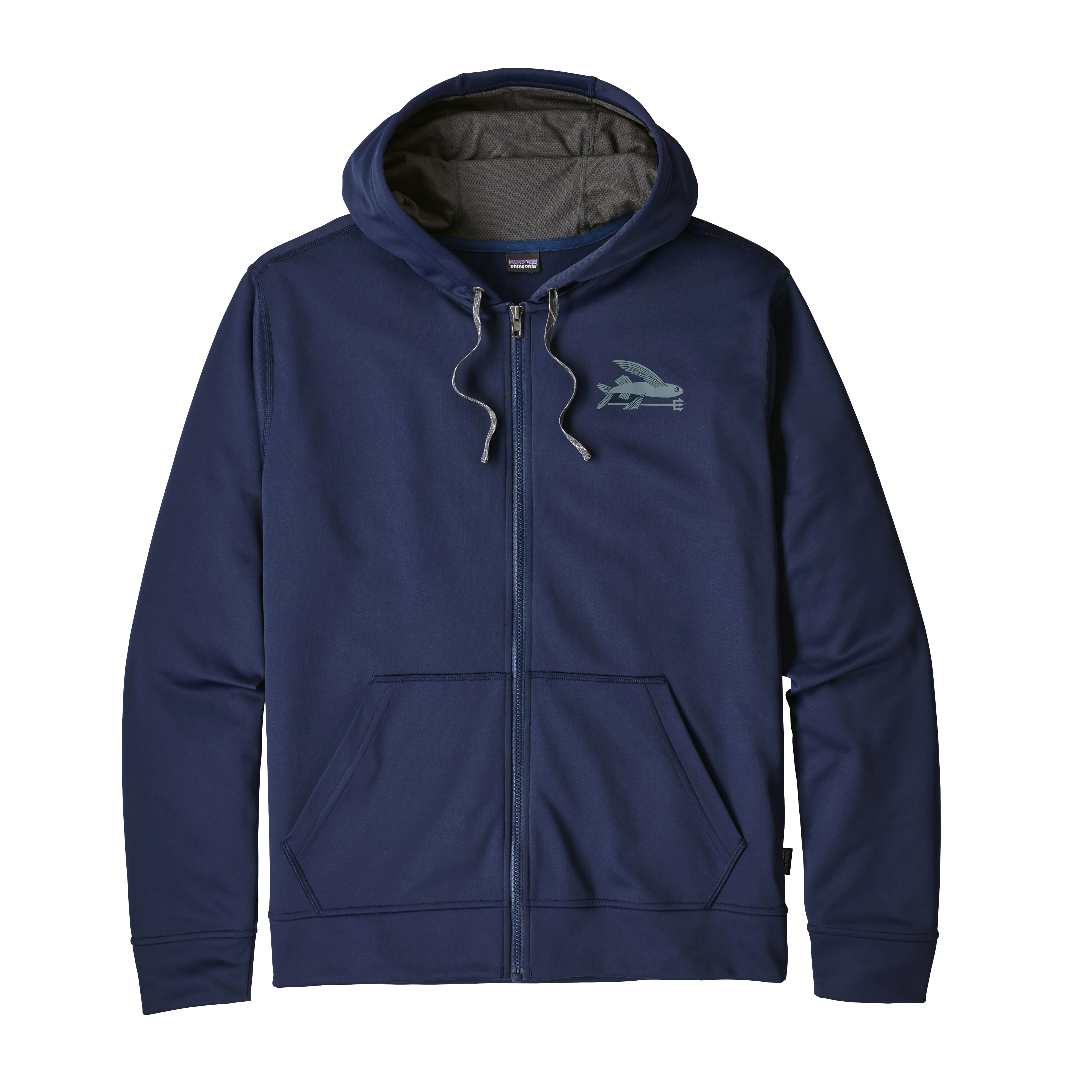 M's Small Flying Fish PolyCycle™® Full-Zip Hoody