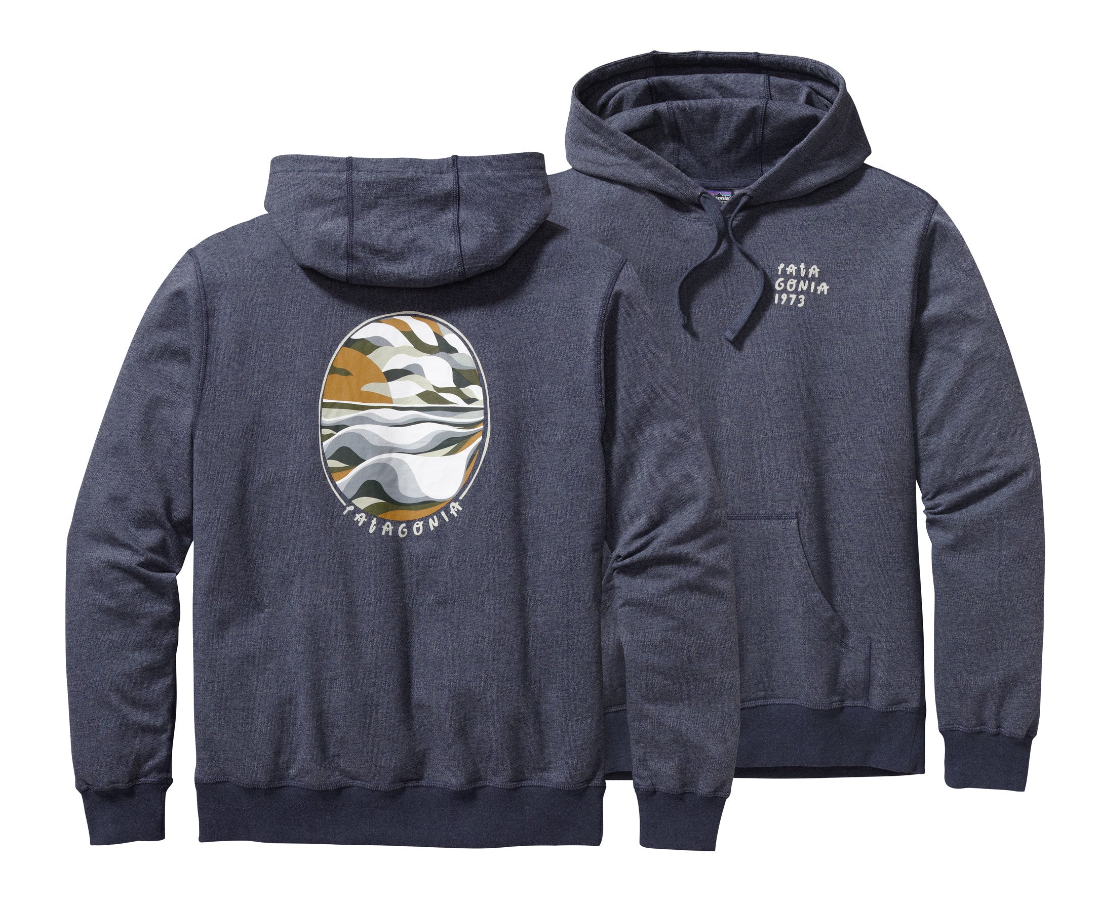 M's Stained Glassy Lightweight Pullover Hooded Sweatshirt