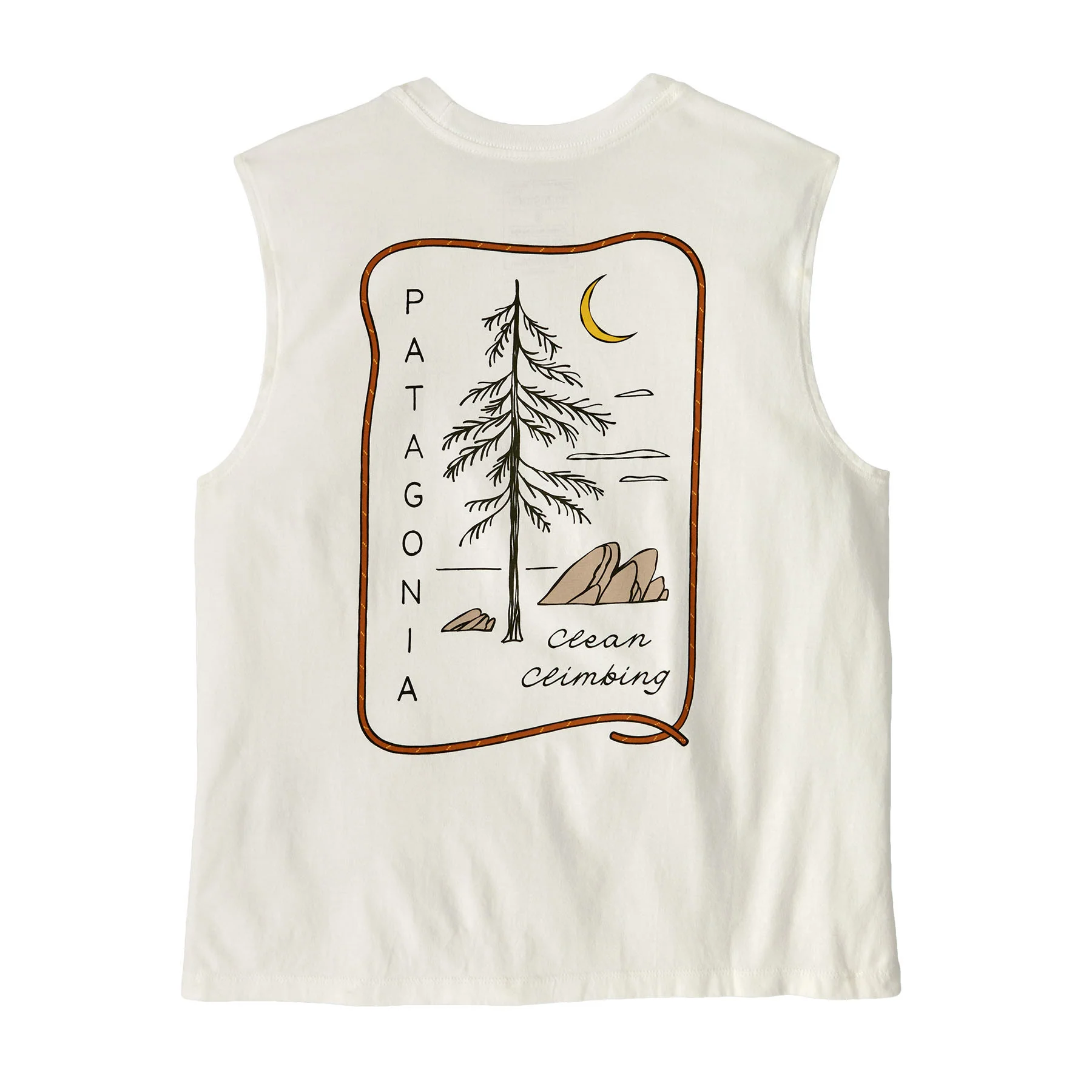 Women's Clean Climb Roots Boxy Organic Tank