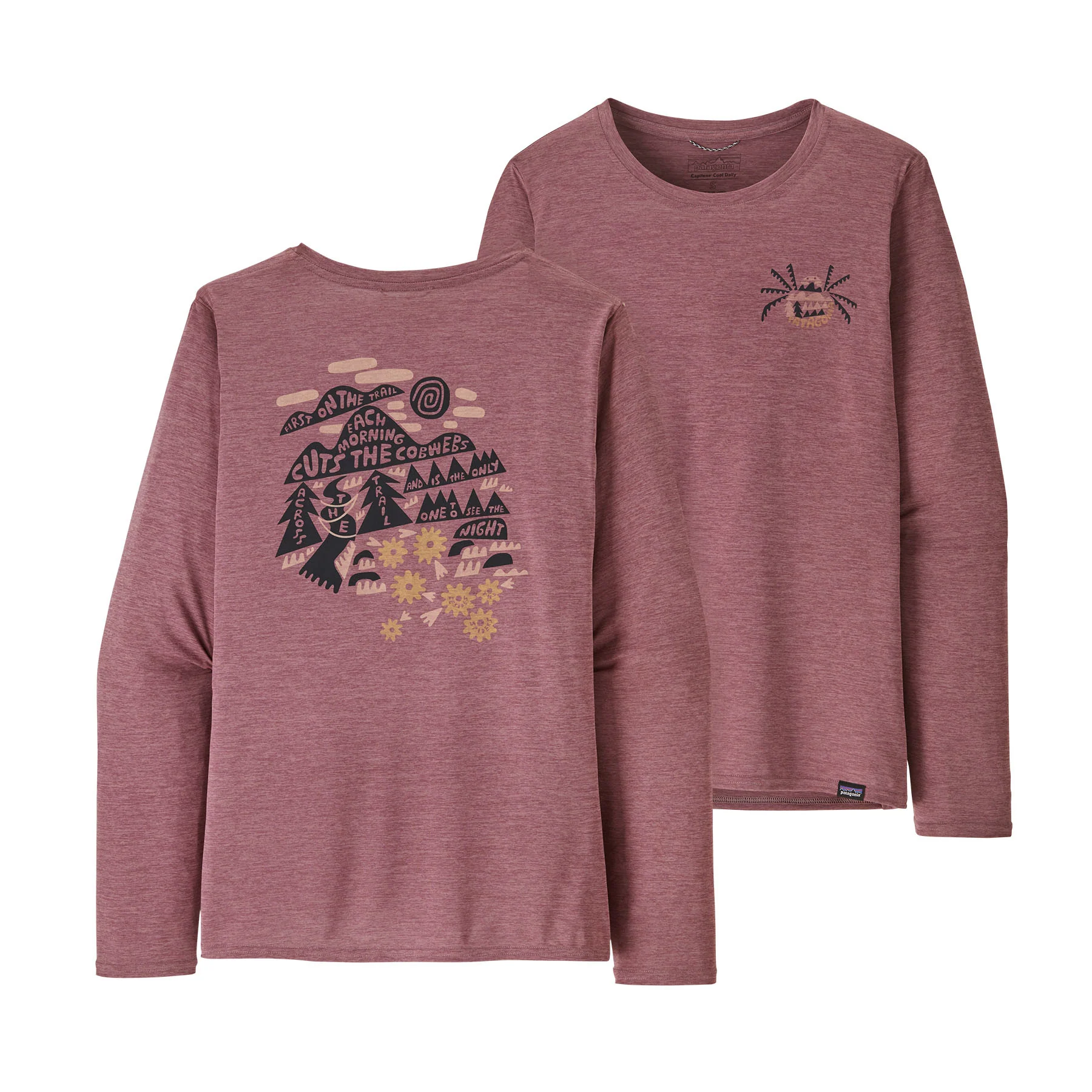 Women's Long-Sleeved Capilene® Cool Daily Graphic Shirt - Lands