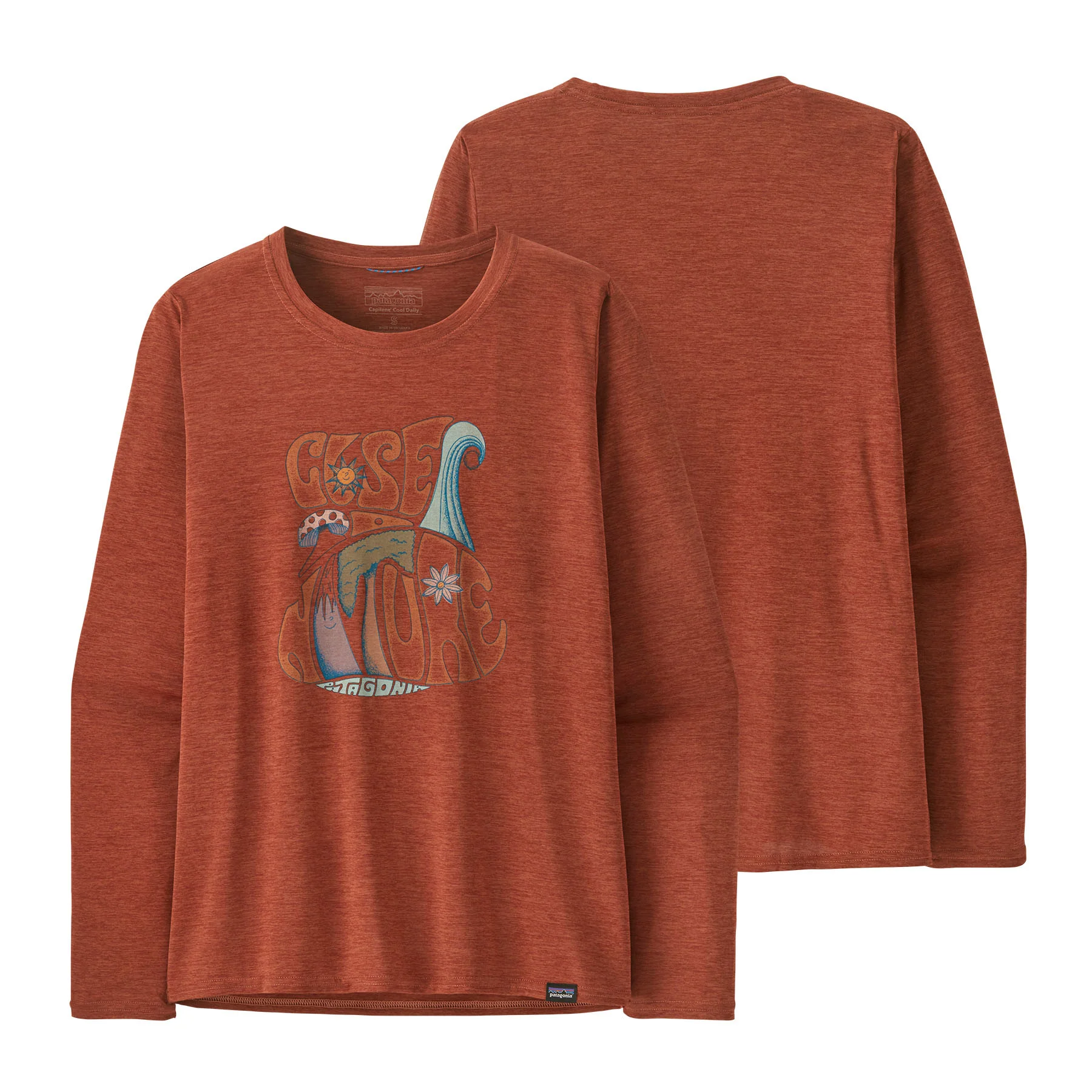 Women's Long-Sleeved Capilene® Cool Daily Graphic Shirt - Lands