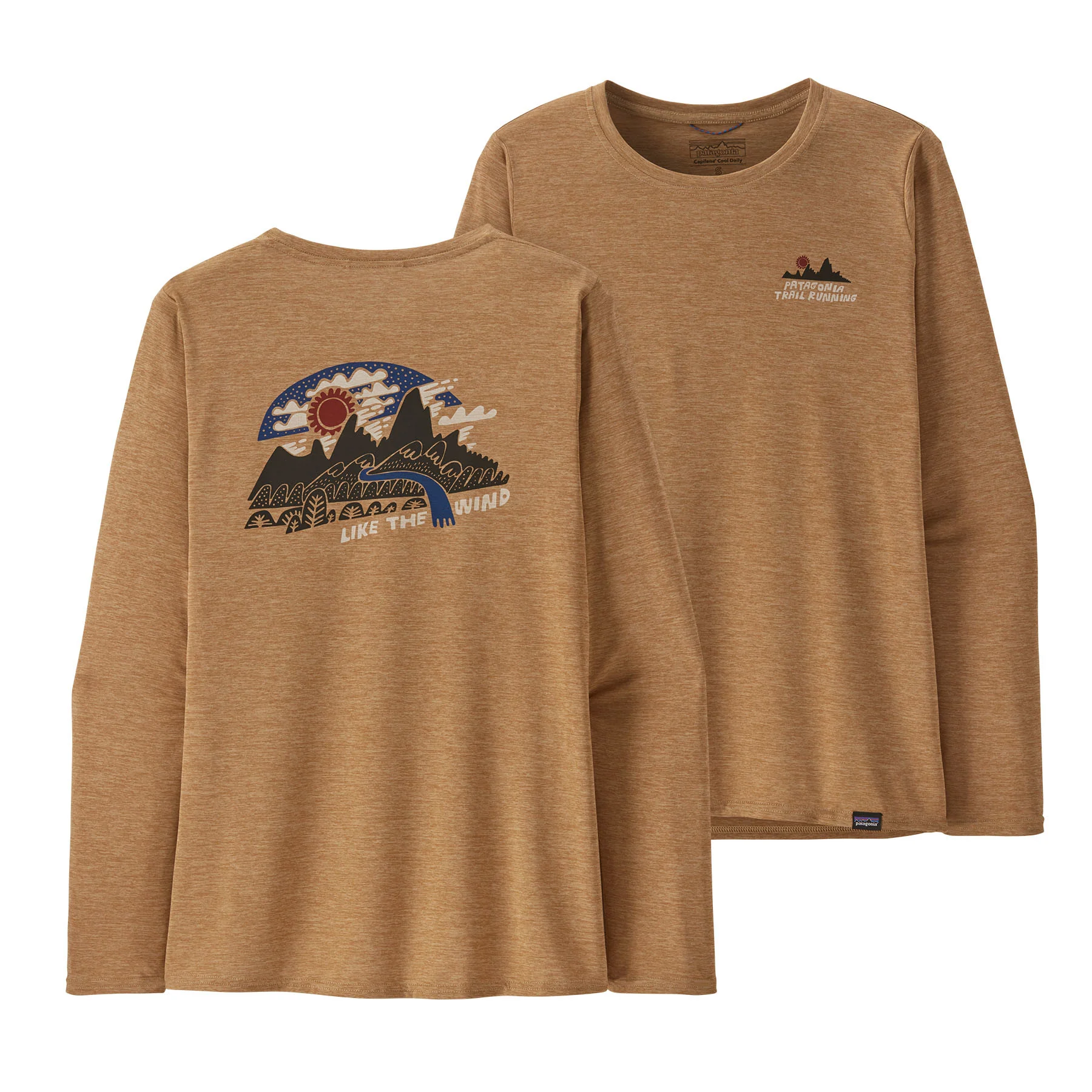 Women's Long-Sleeved Capilene® Cool Daily Graphic Shirt - Lands