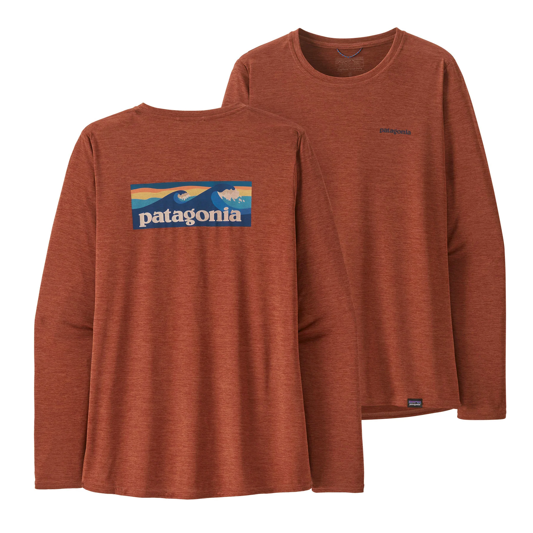 Women's Long-Sleeved Capilene® Cool Daily Graphic Shirt - Waters