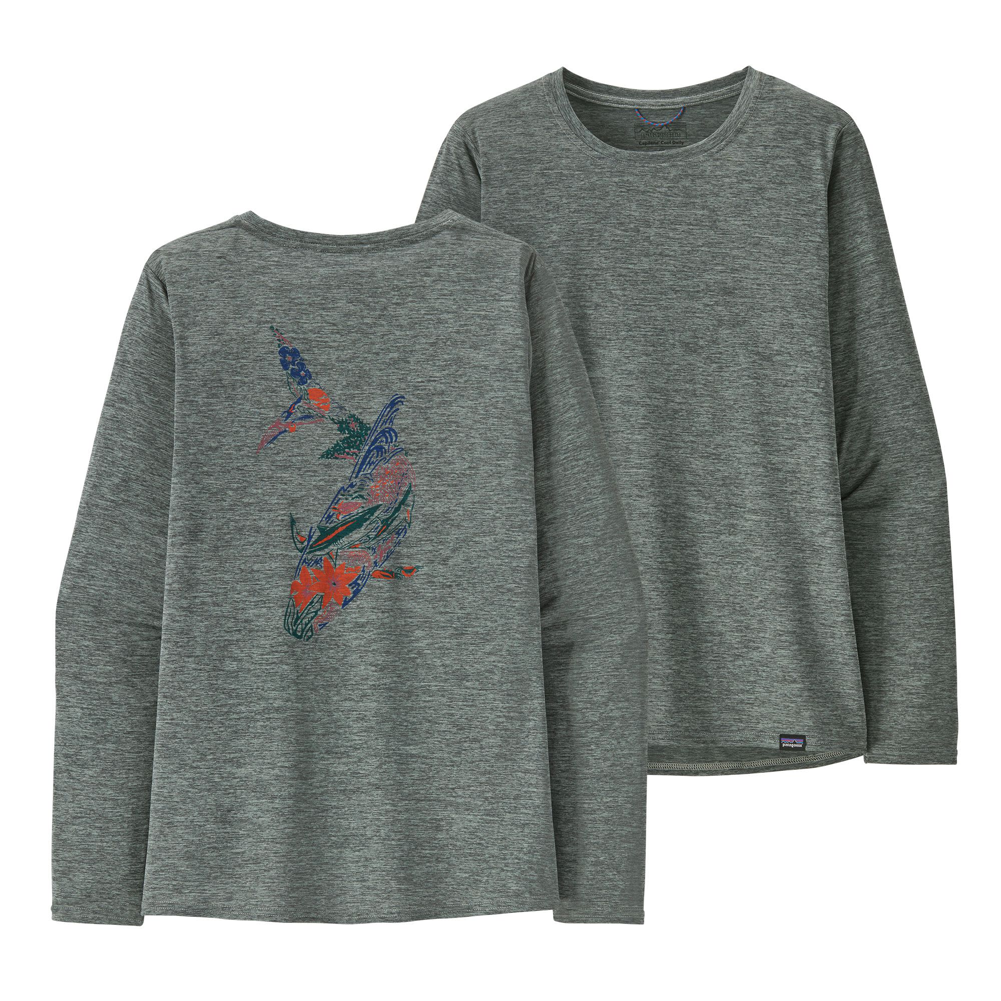 Women's Long-Sleeved Capilene® Cool Daily Graphic Shirt - Waters