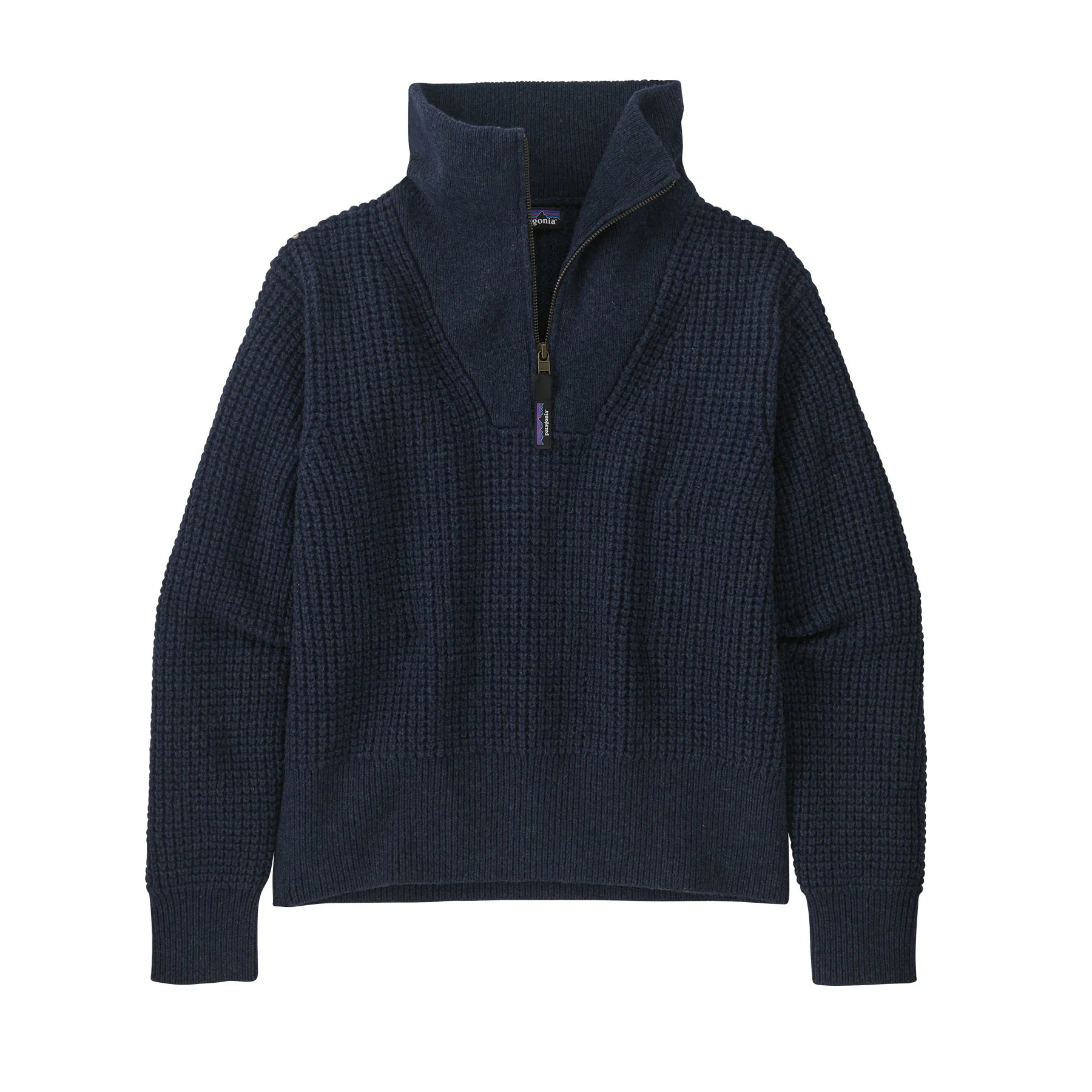 Women's Recycled Wool-Blend 1/4-Zip Sweater