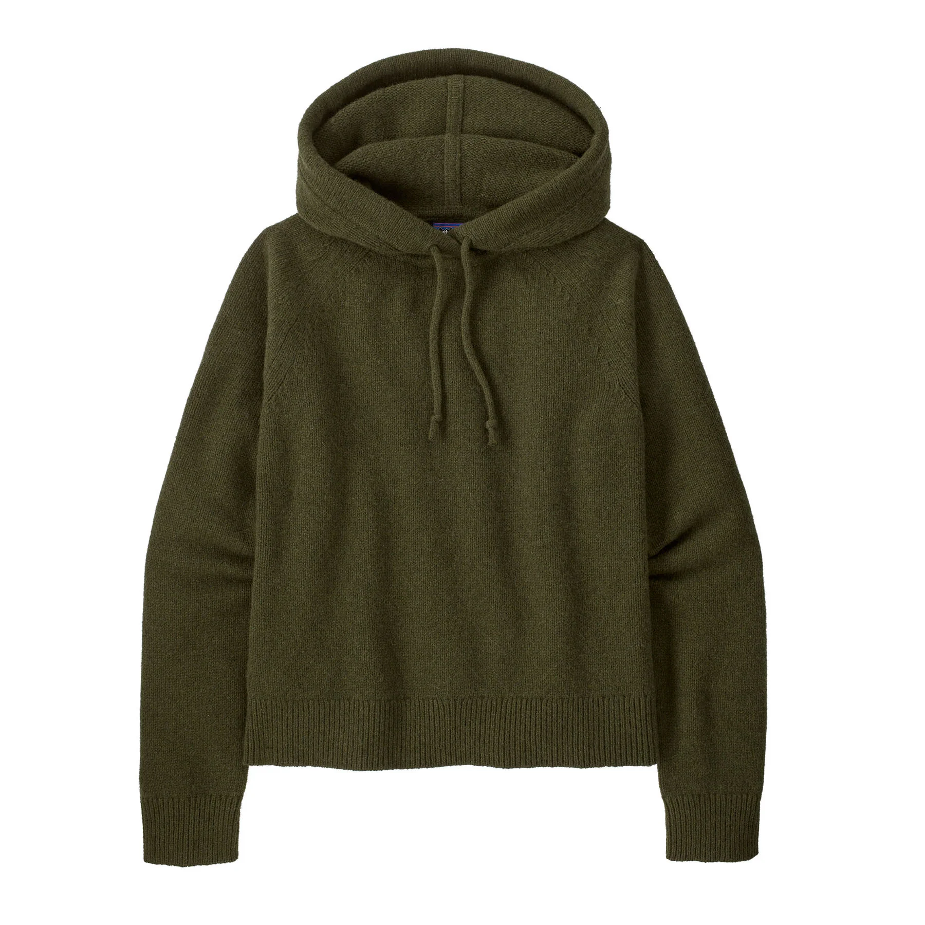 Women's Recycled Wool-Blend Hooded Pullover Sweater