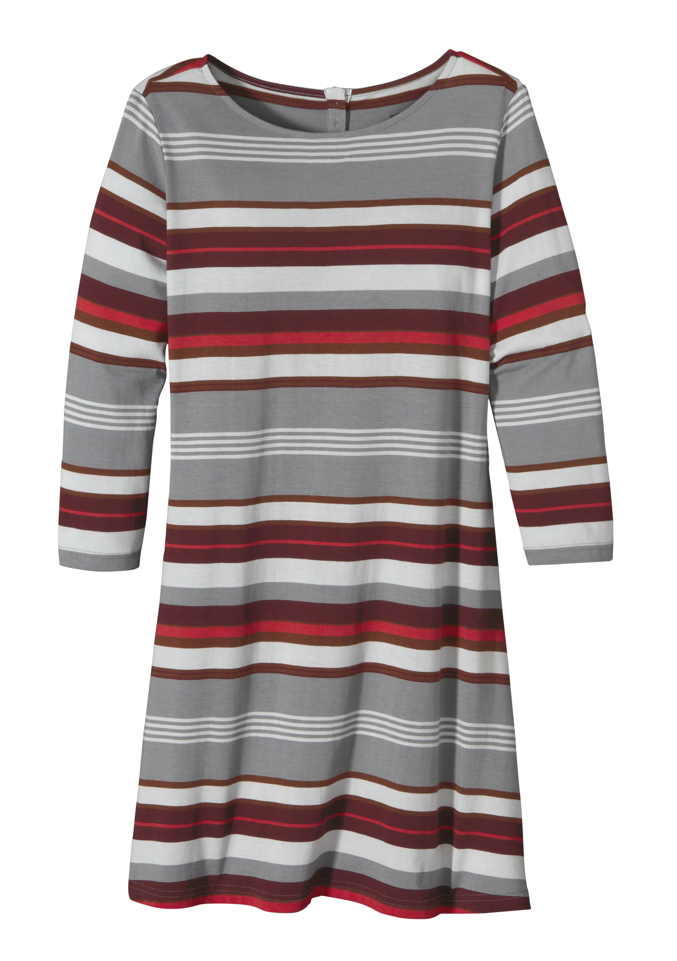 W's 3/4-Sleeved Au Bateau Dress