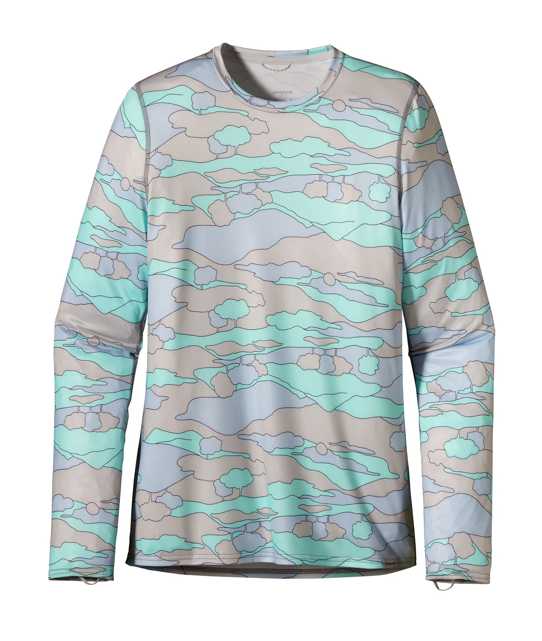 W's Capilene® 1 Silkweight Graphic Crew