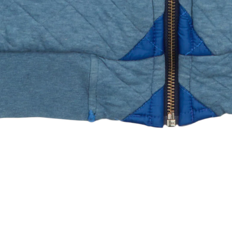 W's Organic Cotton Quilt Hoody - Image 2