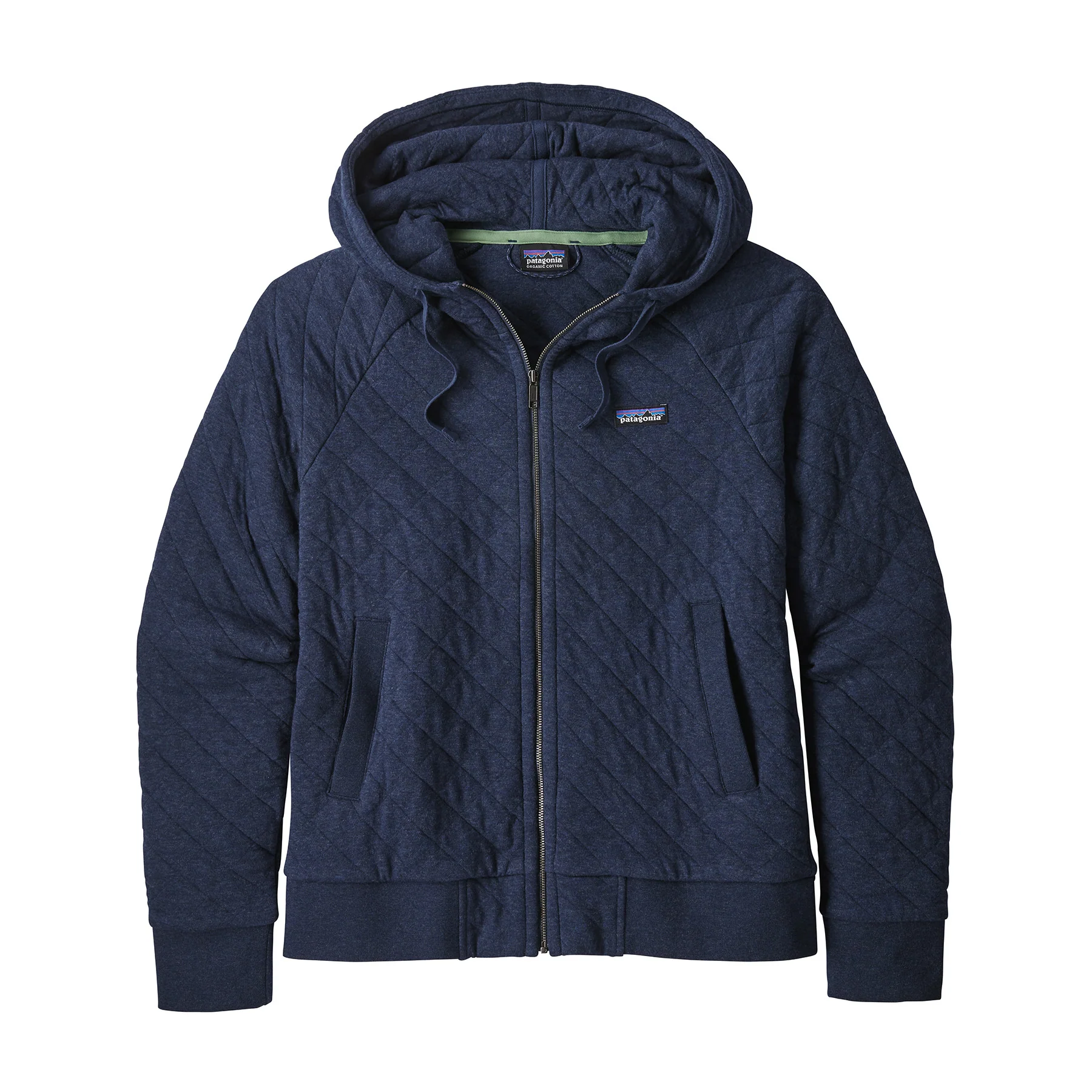 W's Organic Cotton Quilt Hoody