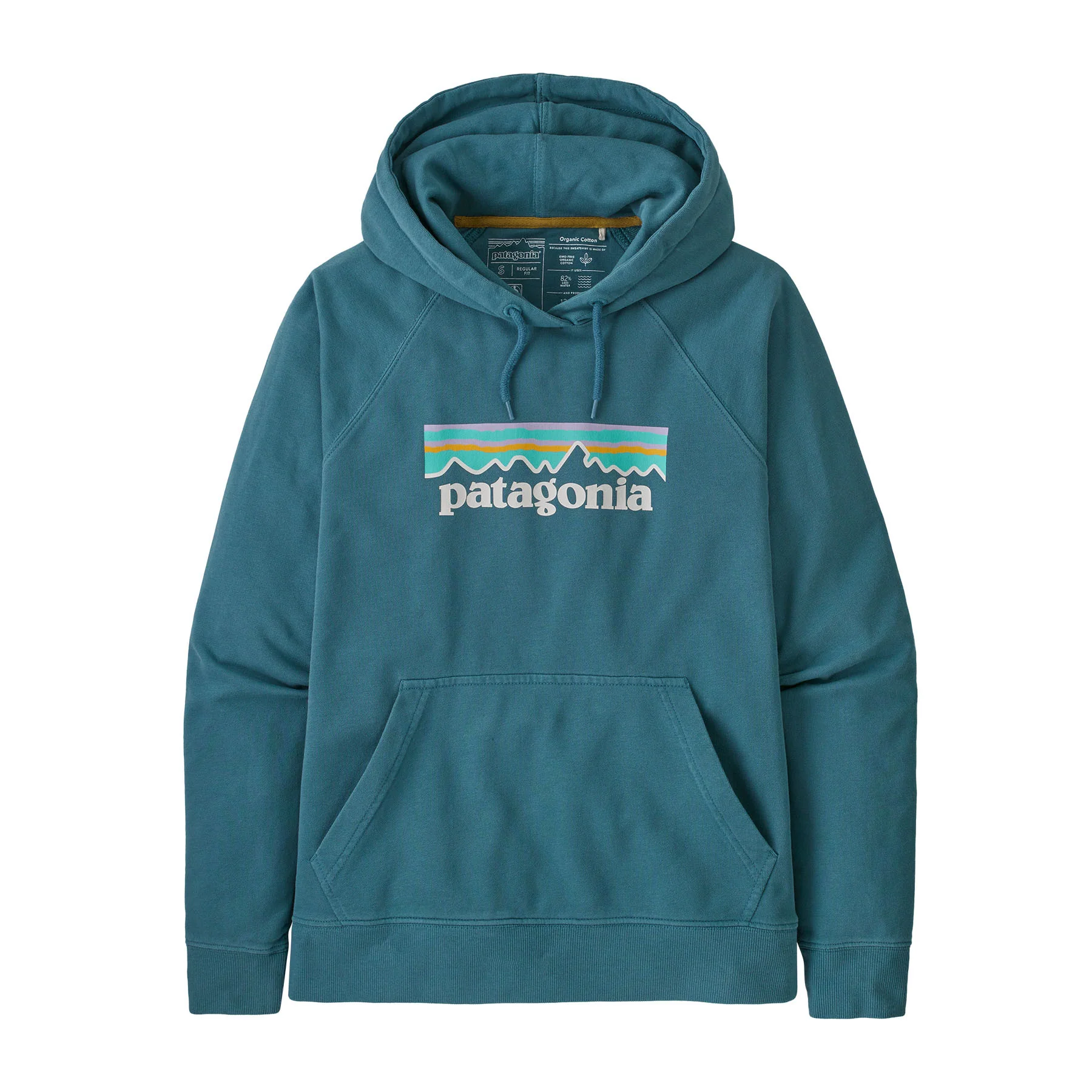 W's Pastel P-6 Logo Organic Hoody