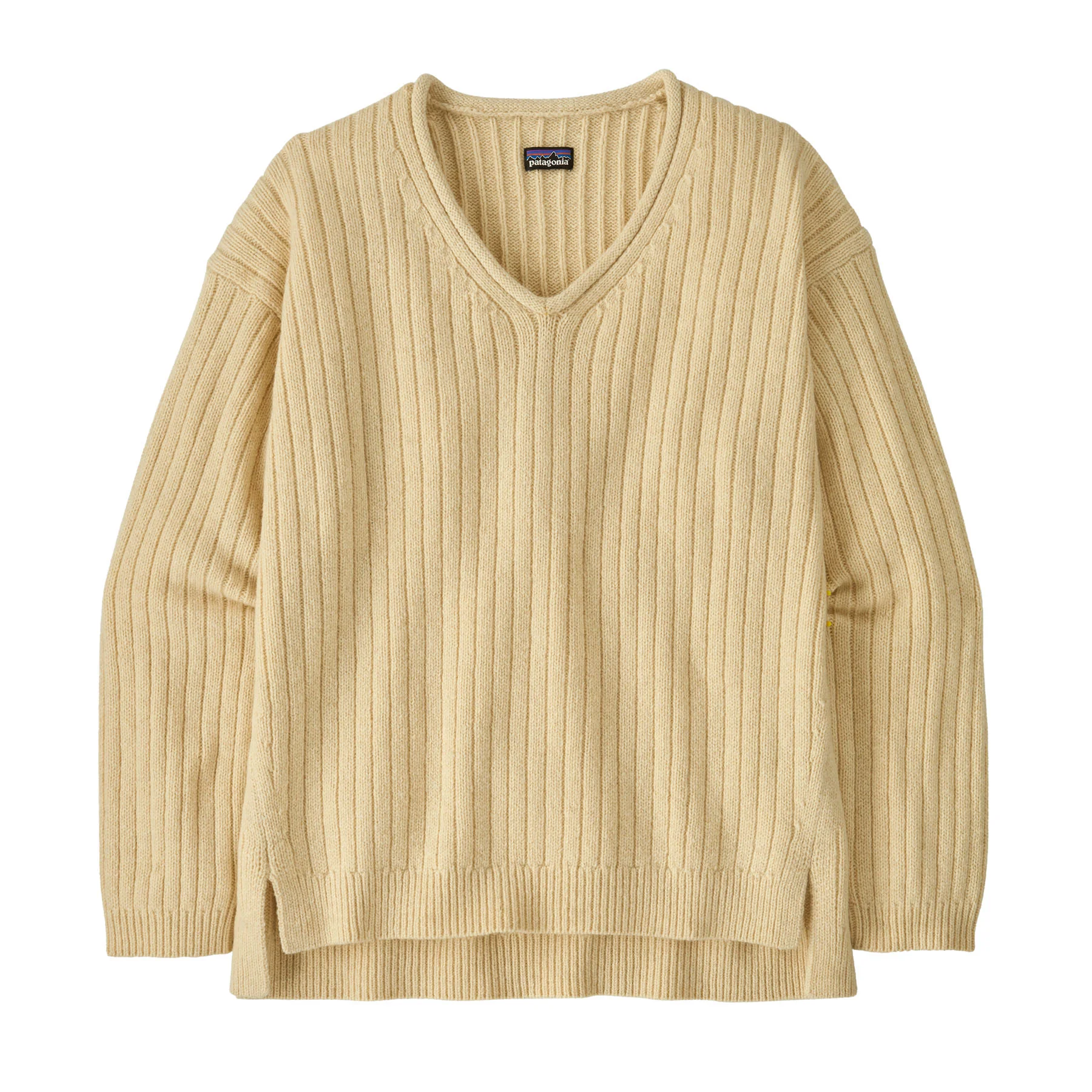 W's Recycled Wool-Blend V-Neck Sweater